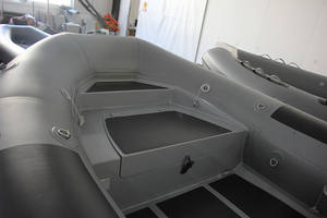 قارب إنقاذ منفوخ مُزود بأجزاء ألومنيوم من RIB موديل 420 470 مع محرك خارجي قابل للنفخ قارب RIB470 - Product Image 4