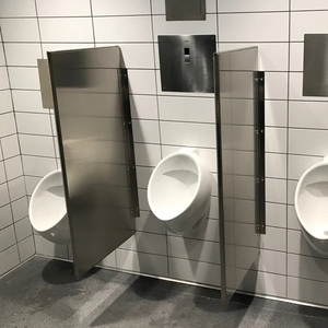 Piastra divisoria per orinatoi da bagno 304 in acciaio inossidabile resistente alla ruggine da uomo - Product Image 6