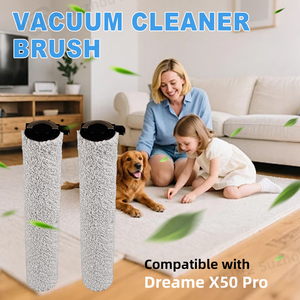 Cepillo Principal de Repuesto para Aspiradora Dreame X50 Pro, Cilindro de Tela Húmeda de Alta Calidad, Tela Eficaz para una Limpieza Profunda - Product Image 6