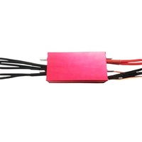 Contrôleur sans balais étanche à l'eau Flier 16S 400A Esc pour bateau Rc avec boîtier de programmation et testeur de servo