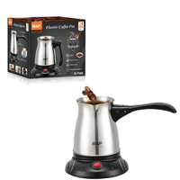 Cafetière compacte RAF R.7506 600W 0.5L Chaleur uniforme Nettoyage facile Interrupteur indicateur pour la préparation quotidienne de café chaud à la maison ou au bureau