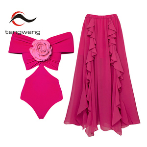 TW <span class=keywords><strong>2023</strong></span> nueva moda traje <span class=keywords><strong>de</strong></span> <span class=keywords><strong>baño</strong></span> 3D Flor <span class=keywords><strong>de</strong></span> una pieza traje <span class=keywords><strong>de</strong></span> <span class=keywords><strong>baño</strong></span> con Vestido <span class=keywords><strong>de</strong></span> playa - Product Image 1