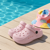 Sabots colorés pour tout-petits effet nuage – Personnalisation OEM, légers, respirants, pour l'été, pour enfants et jeunes enfants, sabots de jardin