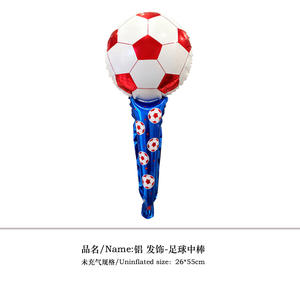 Ballons en aluminium en gros, ballons portatifs en forme de bâton de ravitaillement, ballons trophée de football, ballons pour matchs de Coupe d'Europe, ballons pour fêtes à thème sportif - Product Image 4