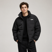 Veste matelassée pour couple personnalisée en duvet de canard blanc à 90 %, parka épaisse et chaude pour femme, idéale pour l'hiver, les activités de plein air, le camping et les aventures dans la neige