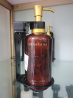 Distributeur mural magnétique moderne de shampoing, après-shampoing et savon en mousse double, avec bouteilles rechargeables en ABS, idéal pour hôtels haut de gamme
