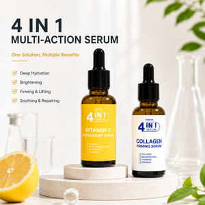 Sérum Multi-Action 4-en-1 : Essence Visage Hydratante, Raffermissante et Éclaircissante – Vente en Gros OEM - Product Image 2