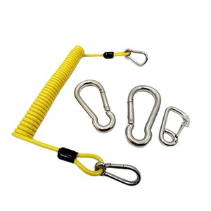 DFR1111 Bandes de Résistance Rétractables Colorées avec Mousquetons en Acier Inoxydable – Équipement de Fitness Portable - Product Image 2