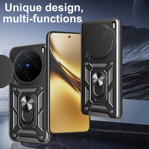 เคสไฮบริดคุณภาพสูงพร้อมห่วงสวมนิ้วสำหรับ <span class=keywords><strong>VIVO</strong></span> X200 X80 T1 V29E Y300 Y91 Y76 Y38 Y19S Pro Lite 4G 5g - Product Image 2