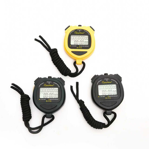 Chronomètre de sport professionnel numérique avec grand écran LCD 2 lignes, compte à rebours, étanche, mémoire 60 tours, rétroéclairage, alarme, OEM - Product Image 3