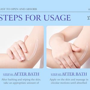 OEM ODM Private Label Aha Vaseline Hydrating Moisturizing Body <b>Cream</b> <b>Whitening</b> Body Lotion for Adults - Product Image 5