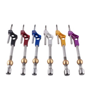 Levier de changement de vitesse réglable en alliage d'aluminium, 380mm, étendu pour Honda Civic K-Tuned deuxième génération - Product Image 3