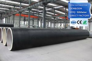 Tuyau d'acier pré-isolé par pulvérisation DN200-DN1800 avec enveloppe en <span class=keywords><strong>mousse</strong></span> PU et HDPE pour système de chauffage et de refroidissement par pipeline d'hydrocarbures - Product Image 6