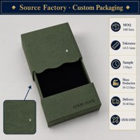 Boîte en carton créative petite taille, vente chaude, emballage de bijoux en gros, cadeau, recyclable, design neutre avec éponge en velours.