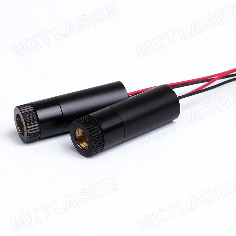 Focusable D12mm 405nm 450nm 520nm 650nm 780nm 808nm 830nm 980nm Dot/Line/Cross Red Green Blue IR Laser Module for Machine Vision