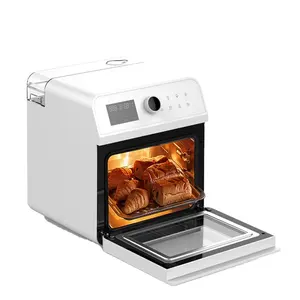 15L elektrischer digitaler Luft fritte usenofen mit 8 Kochvo reinstel lungen Rotis serie Dehydrator Oilless Cooker Multifunktions-Luft fritte use Toaster