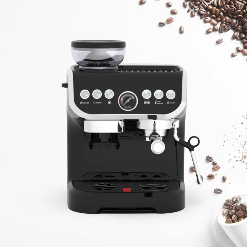 Çin Grinder tera kahve Pod anında Cappuccino Espresso makinesi üç bir Espresso kahve makinesi değirmeni ile inşa