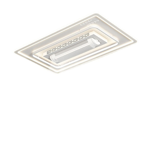 <span class=keywords><strong>Ventilador</strong></span> de Techo LED Moderno <span class=keywords><strong>con</strong></span> Diseño Ultrafino sin Aspas, Cuerpo de Lámpara de Hierro Simple, Control Remoto para Sala de Estar o Dormitorio - Product Image 5