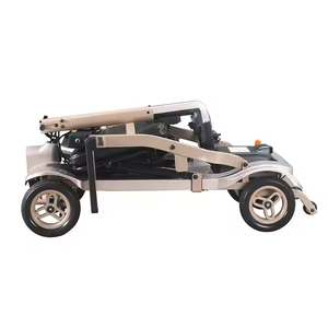 Light Weight Foldable 4-Wheel <b>Mobility</b> <b>Scooter</b> for Elderly and Disabled Seniors Small Motorcycles - Product Image 4
