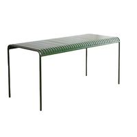 Tables et chaises d'extérieur modernes populaires pour cour, avec design en panneaux de fer rose, pour usage décontracté