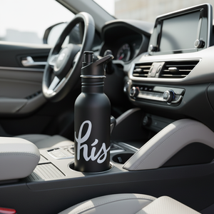 Gourde isotherme en acier inoxydable écologique de 750 ml, personnalisable, pour le sport, les voyages et les activités de plein air, à boire directement - Product Image 3