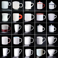 Nouvelle tasse à café au lait de petit déjeuner de grande capacité 340ml 12oz tasse en céramique de dîner vert 2025