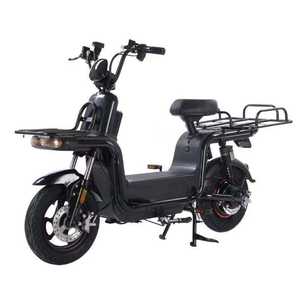 Bicicleta Eléctrica Urbana para Adultos de 48V y 3 Velocidades con Cuadro de Acero, Suspensión Trasera, Motor de Cubo Trasero sin Escobillas, Funciones Digitales y Batería de Plomo-Ácido de 20Ah - Product Image 1
