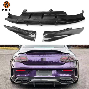 <span class=keywords><strong>C63S</strong></span> PSM Style séparateur de diffuseur de pare-chocs arrière en Fiber de carbone pour <span class=keywords><strong>mercedes</strong></span>-benz classe C W205 C63 Kit de carrosserie de lèvre de pare-chocs arrière - Product Image 1