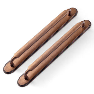 Роскошная мебель для интерьера спальни, фурнитура из цинкового сплава, ручки для шкафа, задняя пластина для кухонных ящиков, ручки для дома - Product Image 5