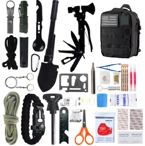 ชุดอุปกรณ์ฉุกเฉินกลางแจ้ง กระเป๋าอเนกประสงค์สำหรับกิจกรรมกลางแจ้ง ชุดอุปกรณ์เอาชีวิตรอดในป่า กระเป๋าอเนกประสงค์สำหรับการล่าสัตว์ กระเป๋าปฐมพยาบาลสำหรับตั้งแคมป์ - Product Image 3