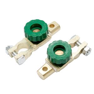 Interruptor de batería Perilla verde Terminal de coche Corte rápido Desconexión Master Kill Shut Interruptor de metal - Product Image 1