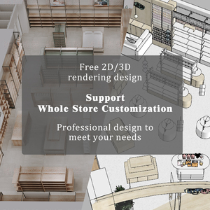 Hai Mặt Cửa Hàng Cửa Hàng Hiển Thị Kệ Với Móc Tóc Ban Nhạc Kệ Khăn Hiển Thị Có Thể Điều Chỉnh Cửa Hàng Bán Lẻ Kệ - Product Image 5