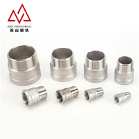 Class 3000 Oil Filter Forged Stainless Steel 17mm Female Male Thread Coupling Adapter to Prevents Debris Ingress