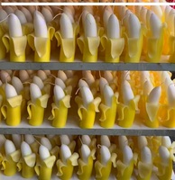 Benutzer definierte Frucht Soja Wachs Aroma therapie Bananen kerze Weihnachts geschenk für Weihnachten Geburtstag Andere Anlässe Paraffin Wachs Säulen form