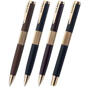 High Quality Business Signature Metal Ballpoint <b>Pen</b> 0.7mm Black Customizable Luxury Logo Custom Brand Office & School Use - Product Image 3