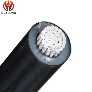 Huadong-cable de alimentación bajo tierra xlpe, 8,7/15 kv, 185mm, 240mm, 300mm, con lista de tamaños