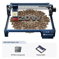 Sculpfun S30 Pro Max 20W – Graveur laser DIY haute précision rapide pour bijoux, métaux, cuir et bois – CNC