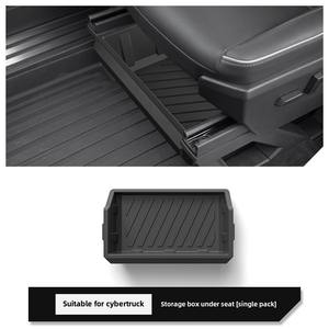 Boîte de rangement sous le siège à tiroirs en TPE Kit de rangement intérieur de luxe pour T-esla Cybertruck - Product Image 6