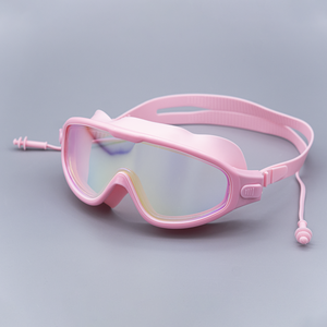 Grand Cadre HD Vente Chaude Lunettes de Natation et de Plongée avec Bouchons d'Oreille de Surf Anti-Buée Anti-UV Lunettes de Sport pour Piscine - Product Image 3