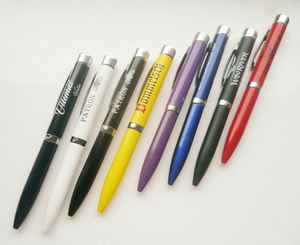 Custom Metal Logo Projection Ballpoint Pen with LED <b>Light</b>, Rotating Oil Ink Promotional Ad <b>Projector</b> Pens for Corporate Gifts - Product Image 4