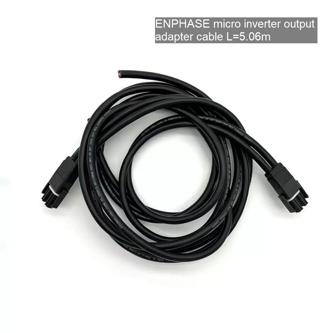 Grey Micro Inverter Output adapter cable L =5.06m