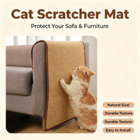 Tapis à gratter pour chat en sisal classique, écologique, taille personnalisable, sûr et non toxique, toutes saisons, JIUZE JZCW00108, en promotion