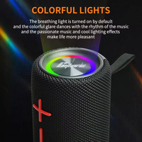 Altavoz Inalámbrico Portátil 2 en 1, Resistente al Agua IPX6, Magnético, Doble Altavoz, Luces RGB, Emparejamiento TWS, Batería de 3000-5000 mAh, Salida de 3W