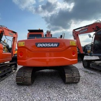 Chenilles résistantes à l'usure et à faible entretien pour pelle sur chenilles DOOSAN 140LCA, idéales pour les projets auxiliaires d'infrastructure rurale et de carrières