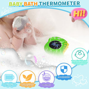 Thermomètre de bain pour bébé et jouet de bain flottant Thermomètre de baignoire et de piscine Surveillance de la température pour nouveau-nés, nourrissons - Product Image 4