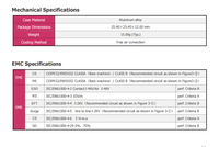 (DC-DC du module d'alimentation) URB2405YMD-10WR3