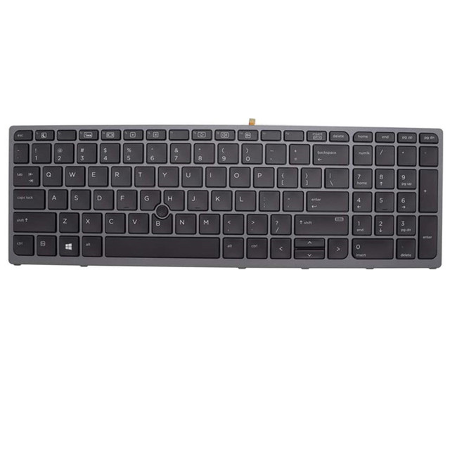 Hot Selling New OEM Internal Keyboard for HP Zbook 15 G3 G4 17 G3 G4 Laptop Keyboard Notebook Keyboard US RU UK