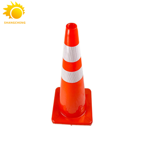 70 */28 "<span class=keywords><strong>PVC</strong></span> برتقالي السلامة على الطرق البناء وقوف السيارات المخاريط البرتقالية للسلامة على الطرق المرورية - Product Image 4