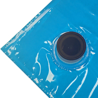 Sac/Boîte Aseptique en Plastique de Qualité Alimentaire 5L/20L/220L avec Bec Verseur Anti-Fuite et Bouchon Refermable pour Liquides, Œufs et Huile de Cuisson