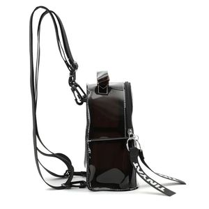 Sac à dos <span class=keywords><strong>transparent</strong></span> holographique pour filles, sac à dos <span class=keywords><strong>transparent</strong></span> en PVC décontracté populaire pour l'été, petit sac à dos Candy pour femmes - Product Image 4